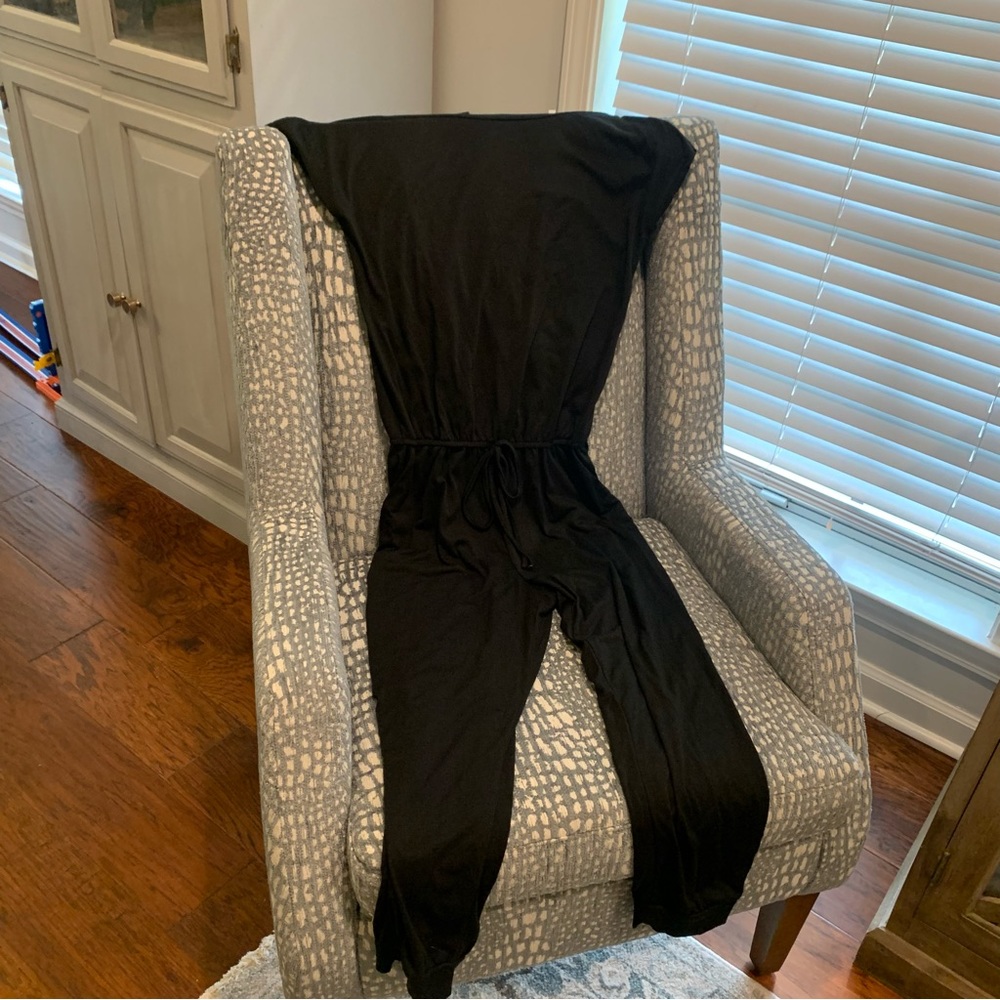 Black jumpsuit